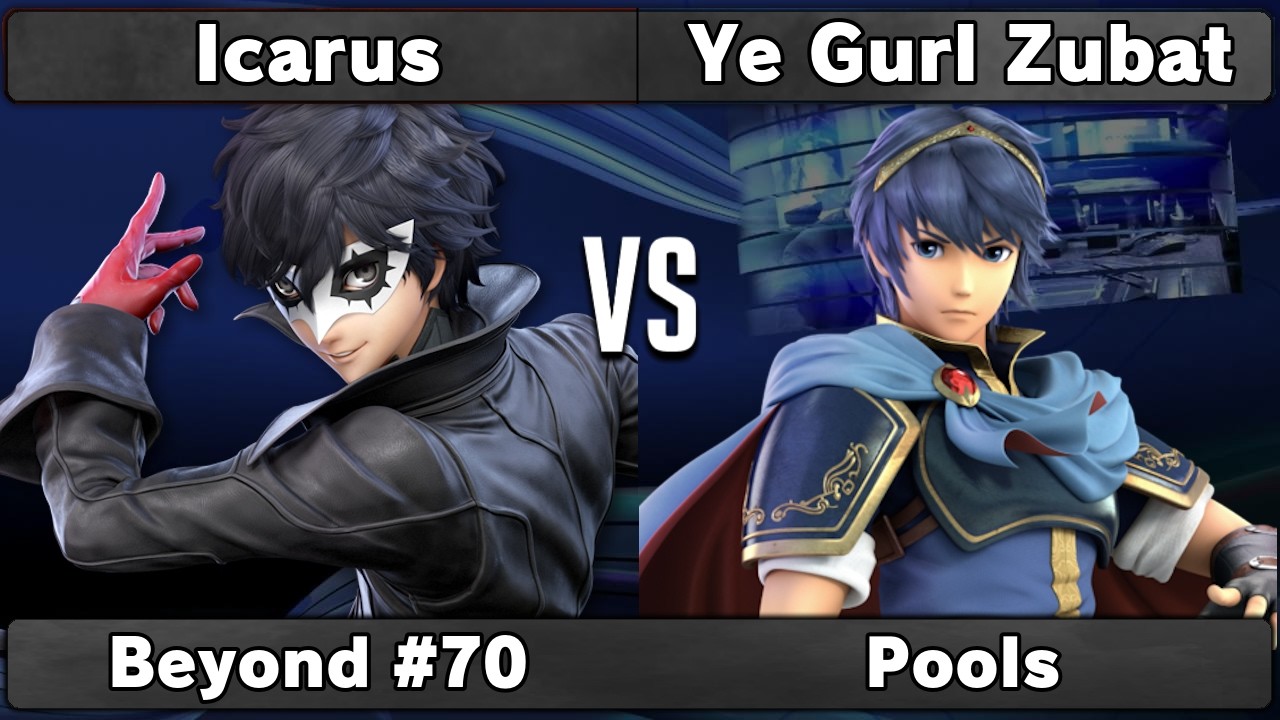 Icarus (Joker) vs Ye Gurl Zubat (Marth) | Pools | Beyond #70