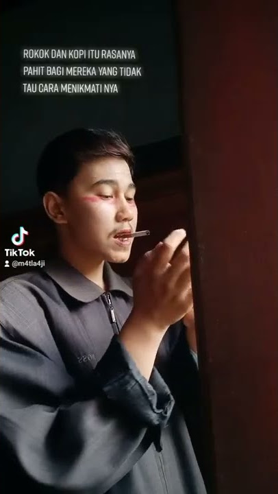 KELUAR KAN KATA KATA MUTIARA MU WAHAI PENIKMAT ROKOK KOPI || Matla'ul Fajri Merokok || #MatlaAji #1