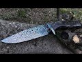 Knifemaking: Hand Forging Damascus Knife