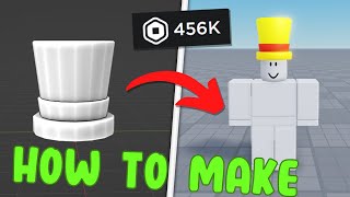 How to make a Roblox UGC item for COMPLETE BEGINNERS (make robux!)