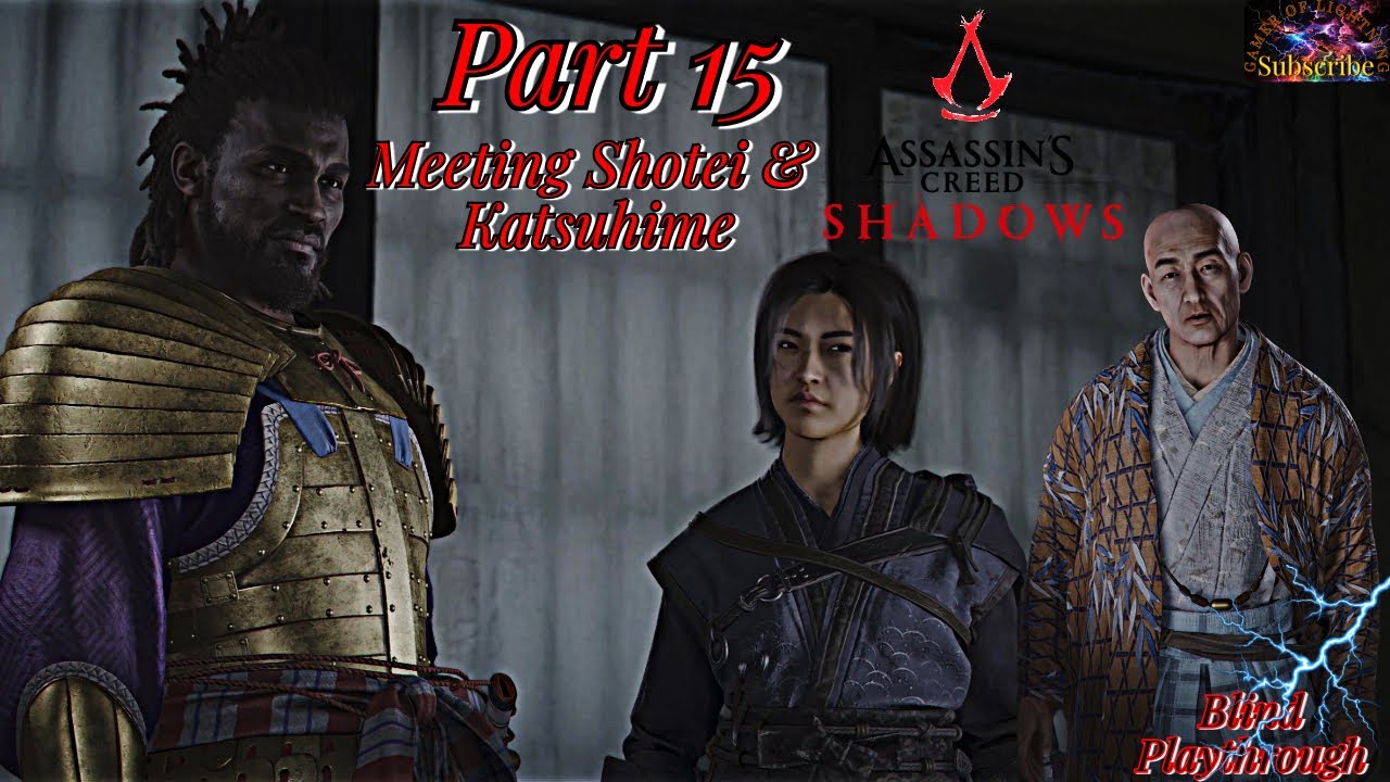 AC Shadows Part 15 | Meeting Lady Nene & Helping Shotei & Katsuhime