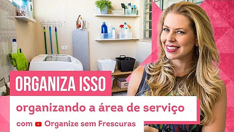 Como organizar lavanderia sem gastar muito?