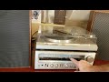 Technics SA 404  Grundig PS 4500 Tesla Ars825 üzem közben