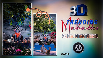 Mahadev 3D Status Video Editing like node video | Mahadev Special 3D Status Video Editing Tutorial
