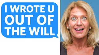 Entitled Aunt STOLE MY INHERITANCE by getting me WRITTEN OUT of my GRANDMA'S WILL - Reddit Podcast