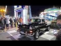 Saturday Night Cruise on Streets of Old Town Kissimmee - Cold Florida Weather & Ferris Wheel Ride