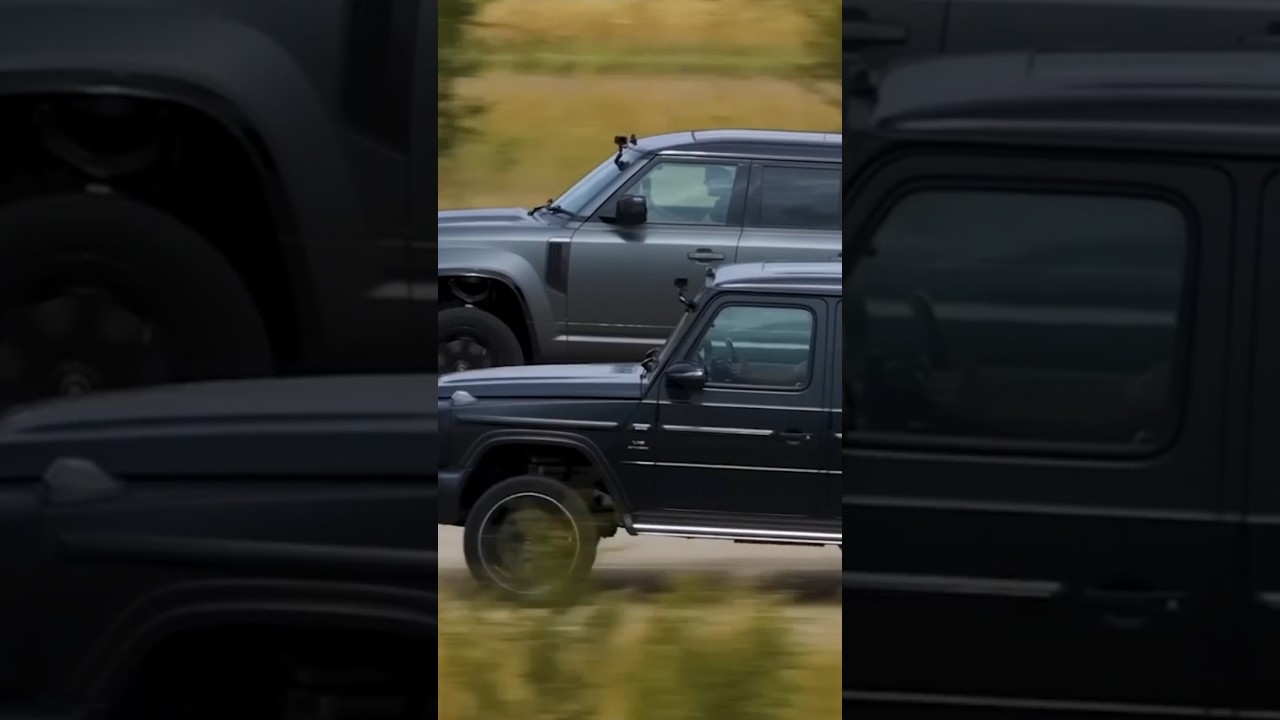 AMG G63 против V8 Defender Octa 
