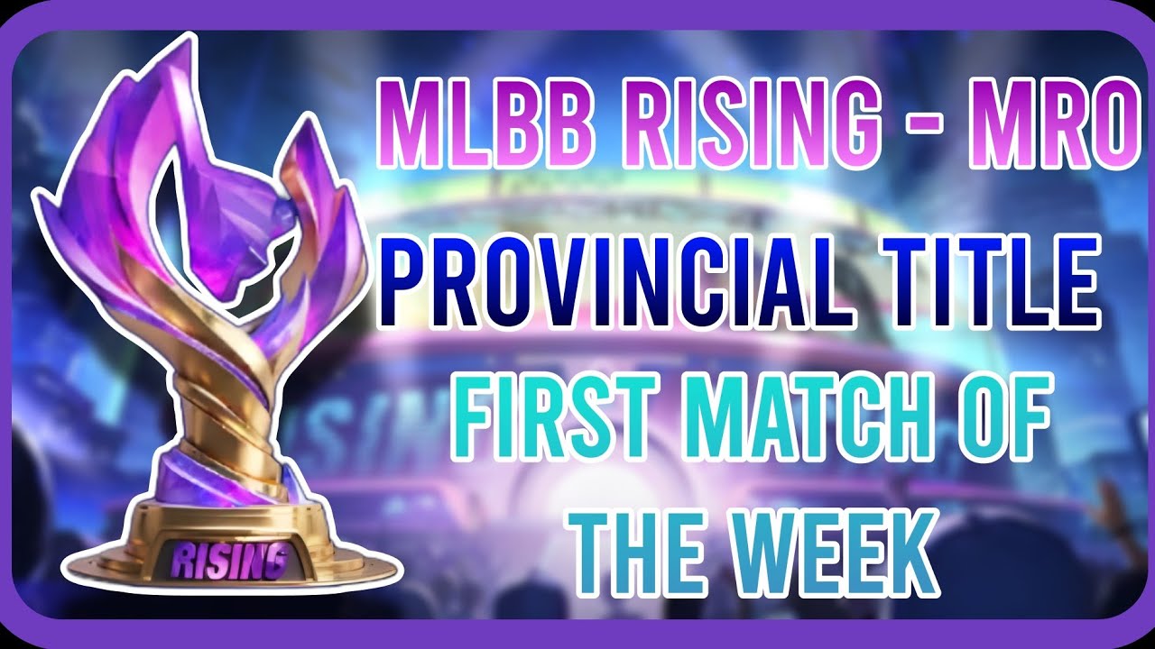 Mobile Legend Rise 🏆 MOBILE LEGENDS RISING COMPETITION - RAFAELA SUPPORT GAMEPLAY ...