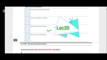 STA630 Final Term Quiz Solved | VU Past Paper Preparation | Most Important MCQs 2025 @VUStudyplan 