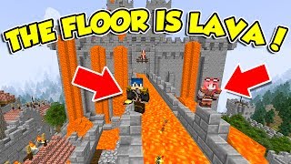 Minecraft ITA - THE FLOOR IS LAVA!! - W/SpJockey (Prima Parte)