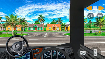 Indian sleeper bus simulator 2025: realistic bus wala 3D Game | Bus game android gameplay