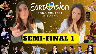 Eurovision 2024: Semi-Final 1 Rehearsals REACTION + Top 10 PREDICTIONS!