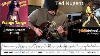 Ted Nugent Wango tango Guitar Solo with TAB