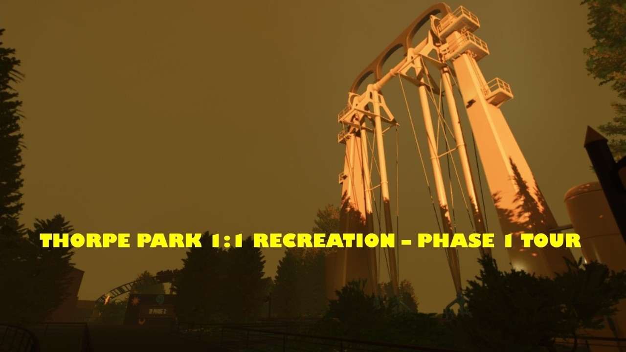 Thorpe Park 1:1 Recreation Phase 1 Tour!