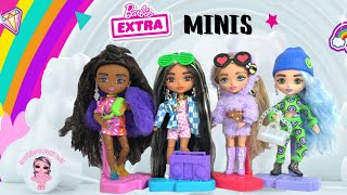 Barbie Extra Minis Unboxing Complete Set of Series 1 