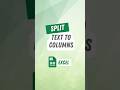 How to Split Text into Columns in Excel