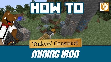 How to mine iron - Tinkers