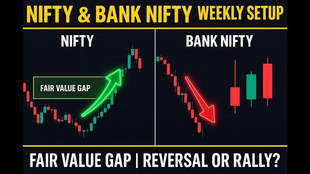 Nifty & Bank Nifty Forecast: Fair Value Gap Signals for the Coming Week