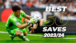 Best 50 Goalkeeper Saves 2023\/24 | HD #12