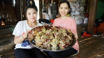 Hoa núc Nác Nhồi Thịt Nướng | Bữa Cơm Tết Độc Lập Ở  Nhà Anh Tiên