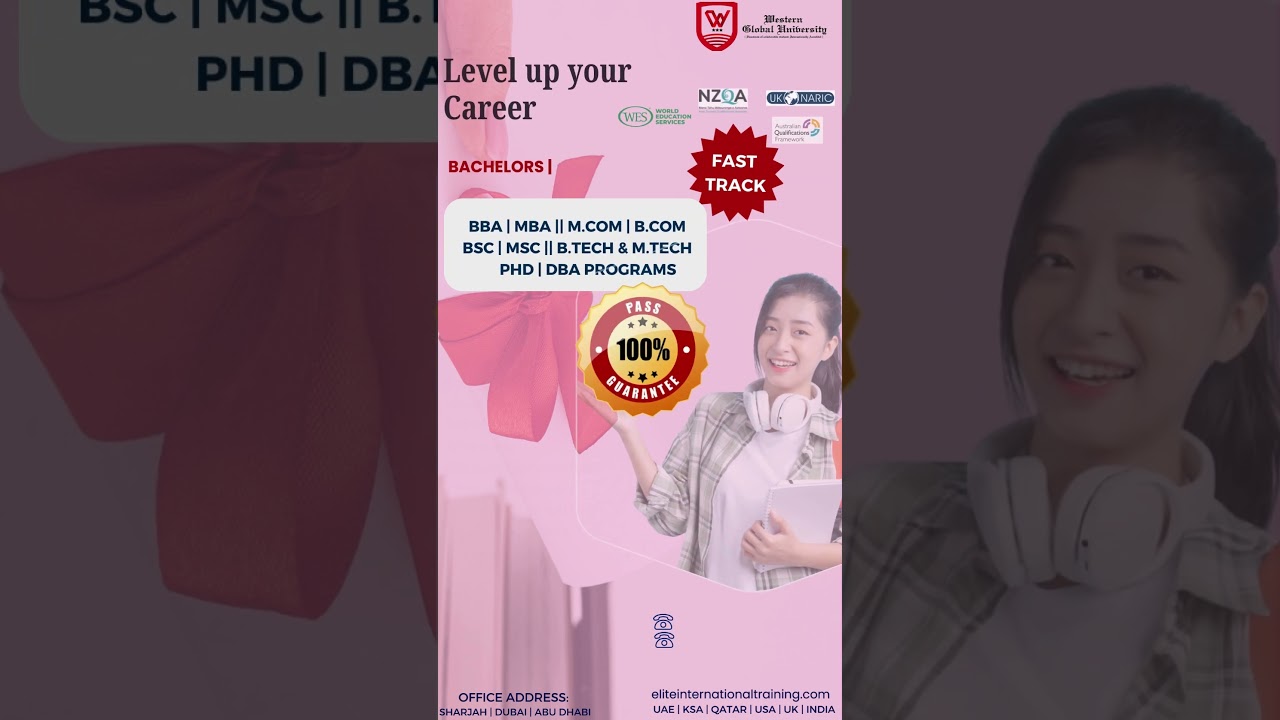 Is distance education valid in the UAE? Yes. 