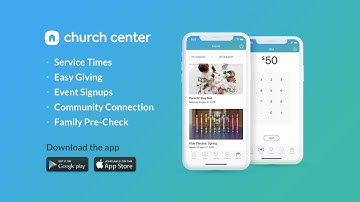 Church Center Online Directory Tutorial Video