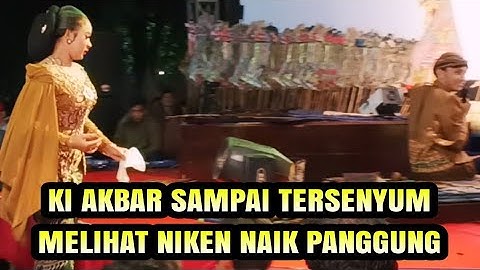 detik-detik niken salindri naik panggung di wayangan ki akbar di alun-alun nganjuk @welatbumi