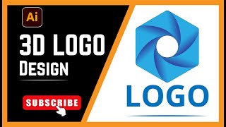 3D Logo Design In Adobe Illustrator Tutorial step-by-step guide