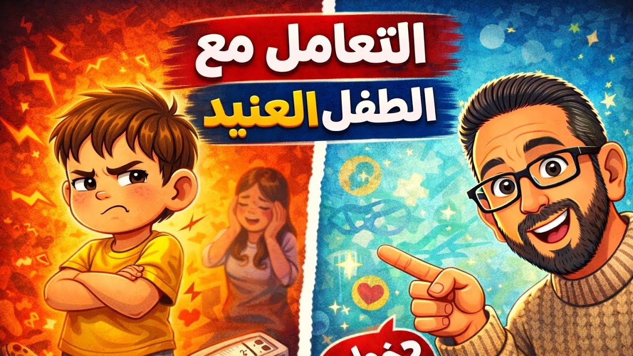 الطفل العنيد | الأسباب الخفية و ٥ طرق ذكية 🧠 للتعامل من غير صراخ ولا عقاب