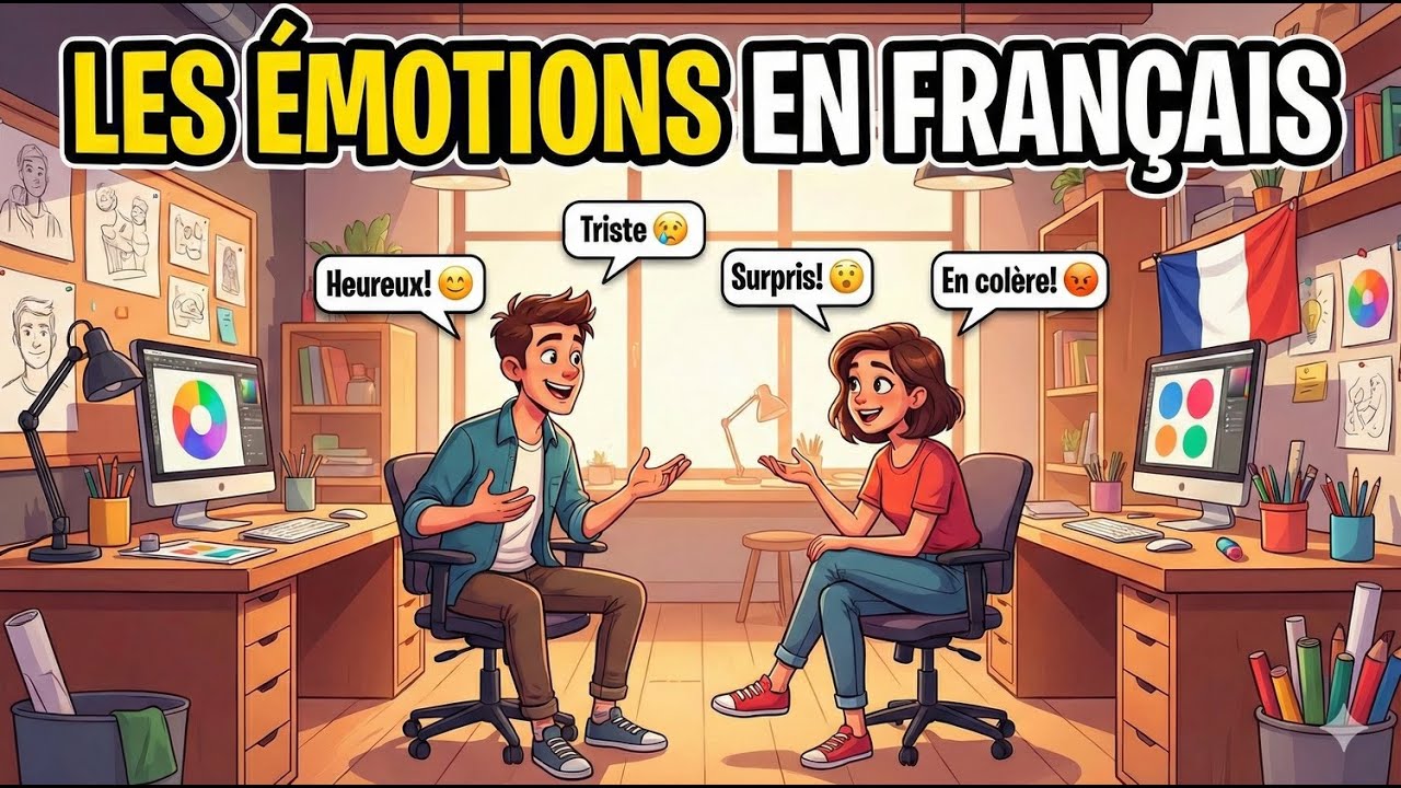 Comment exprimer ses émotions en français ? | Compréhension orale & pratique