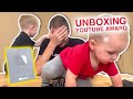 Funniest YouTube Award unboxing....WITH TODDLERS 👶🏻🏆