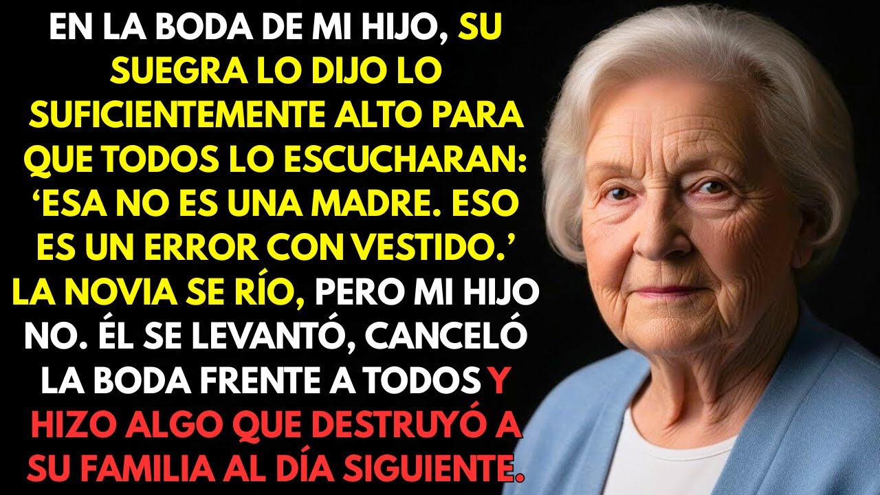 Mi Nuera Se Burló De Mí Frente A 200 Invitados En Su Boda — Al Día Siguiente, Su Mundo Se Derrumbó