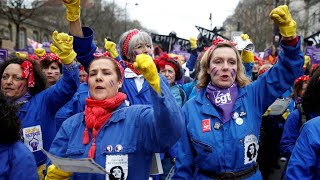 Journée des droits des femmes : des manifestations dans toute la France contre les inégalités