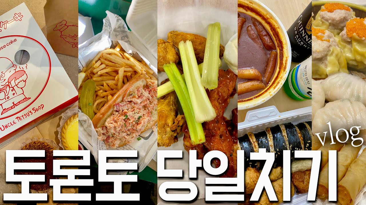 🇨🇦 토론토 당일치기 여행 필수 코스. 맛집 추천. 나이아가라폭포 면세점 꿀팁 | 캐나다 vlog