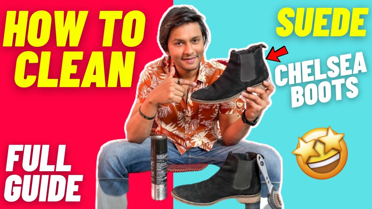 HOW TO SUEDE CHELSEA BOOTS at Home (FULL GUIDE) | How to Suede Shoes 🔥🔥 - YouTube