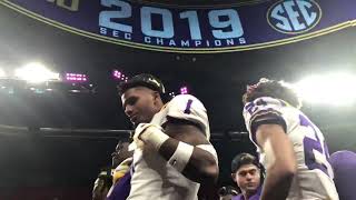 LSU vs. Georgia: Tigers watch tribute video to SEC Championship winners after win over Bulldogs