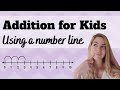 Addition for Kids - Using a Number Line
