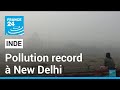 Inde   new delhi touffe par la pollution les coles restent fermes  france 24