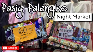 PASIG PALENGKE NIGHT MARKET | Teacher Lee YT