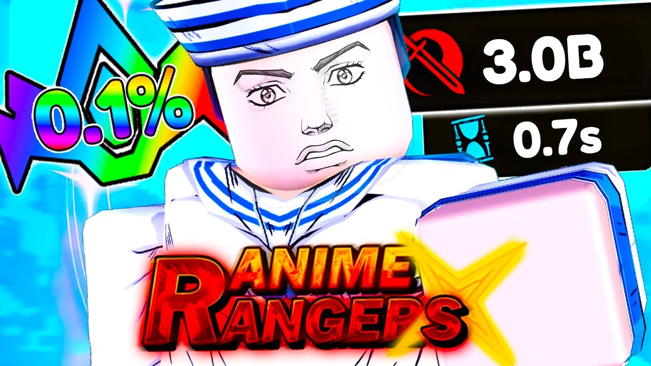 Получаем 0,1% BEYOND GAPPY в аниме Rangers X!