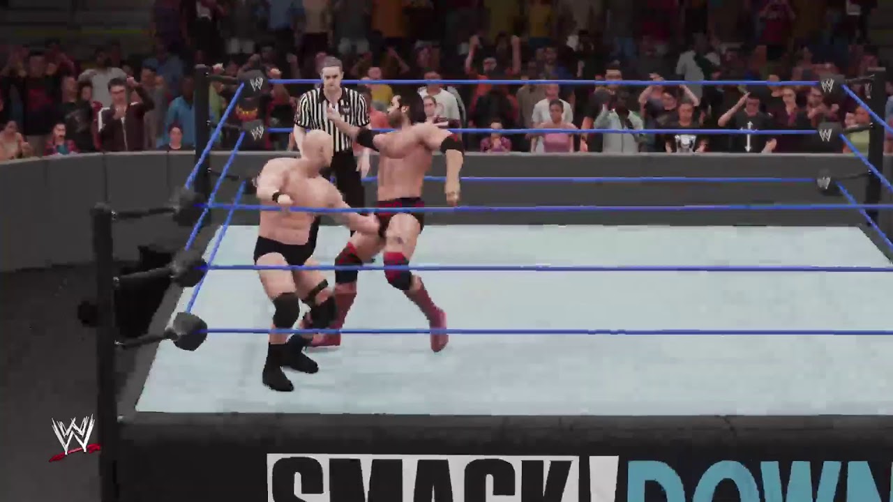 WWE 2K18 8 Man Battle Royal All AI Gameplay PS4 PRO 1080p 60 fps