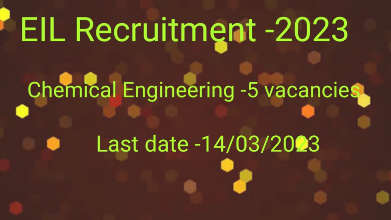 EIL Recruitment-2023