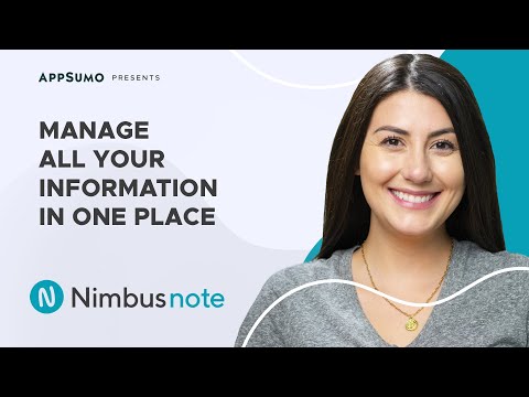 Nimbus Note How-To on AppSumo