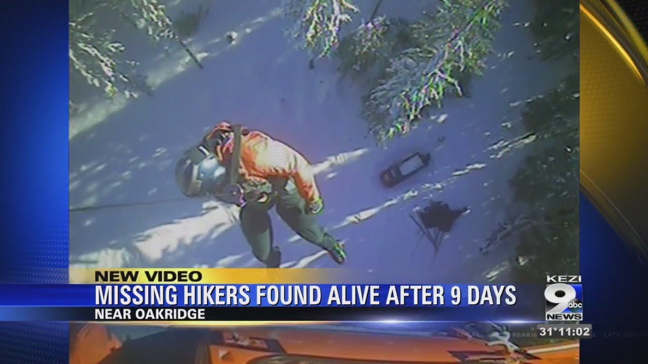 Missing hikers found safe and alive after 9 days in snowy mountains ...