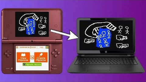 How to Back Up Your Old Flipnotes From DSi to Computer