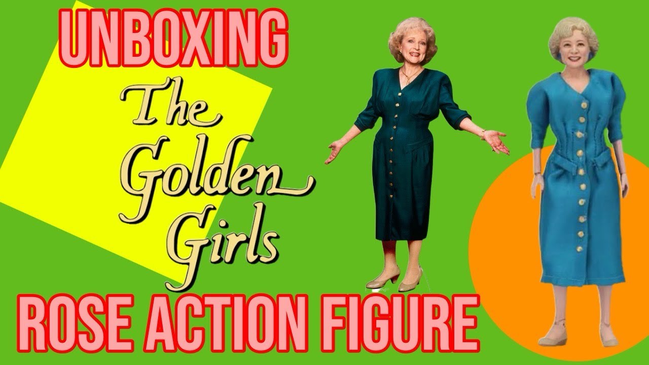 UNBOXING NECA’S THE GOLDEN GIRLS ROSE ACTION FIGURE | Celebrating 40 Years of The Golden Girls
