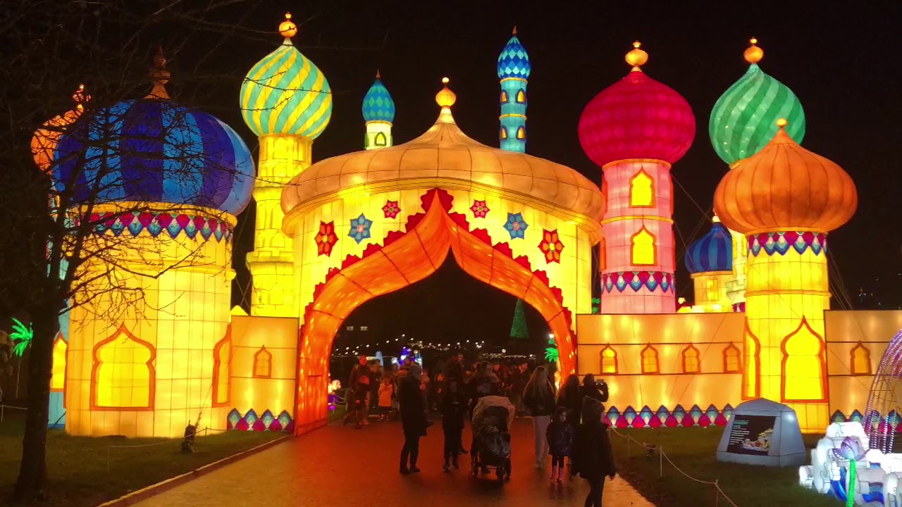 longleat safari park christmas lights