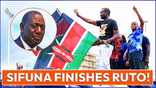 🔥Sifuna Releases A Bombshell!! Ruto Camp Panics As he Storms Machakos As A King
