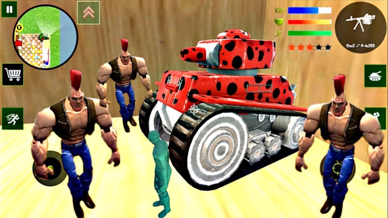 Army Toys Town - Toy TANKY TANK | Naxeex Studio | Android Gameplay FHD