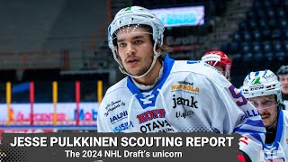 Jesse Pulkkinen: The 2024 NHL Draft's Unicorn - Scouting Report & Analysis